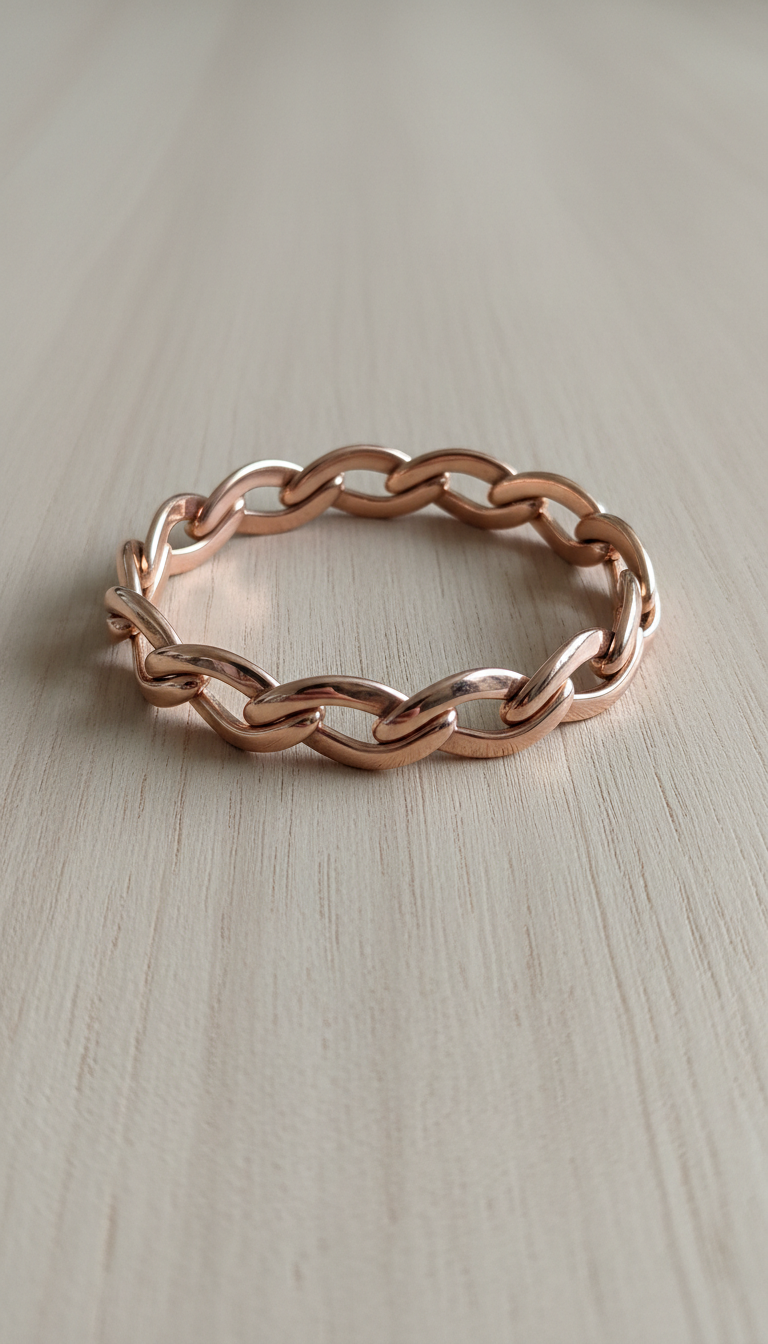 Rose-Tone Bracelet
