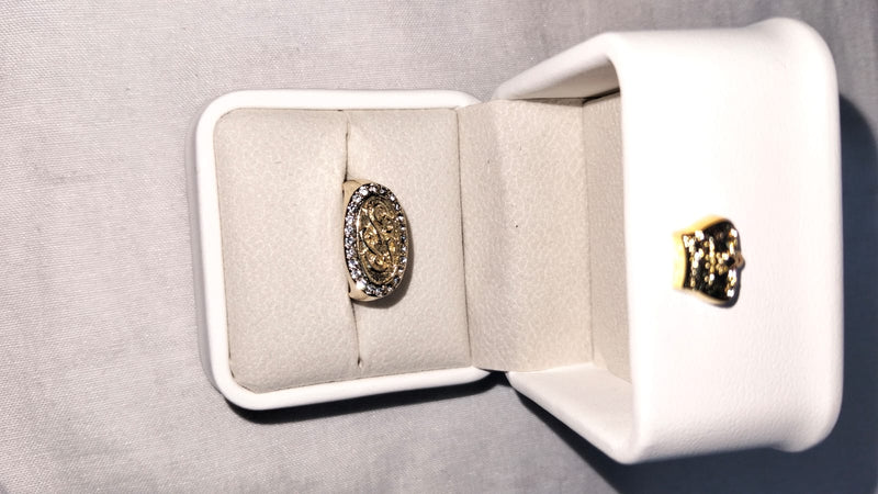 Oval Statement Ring